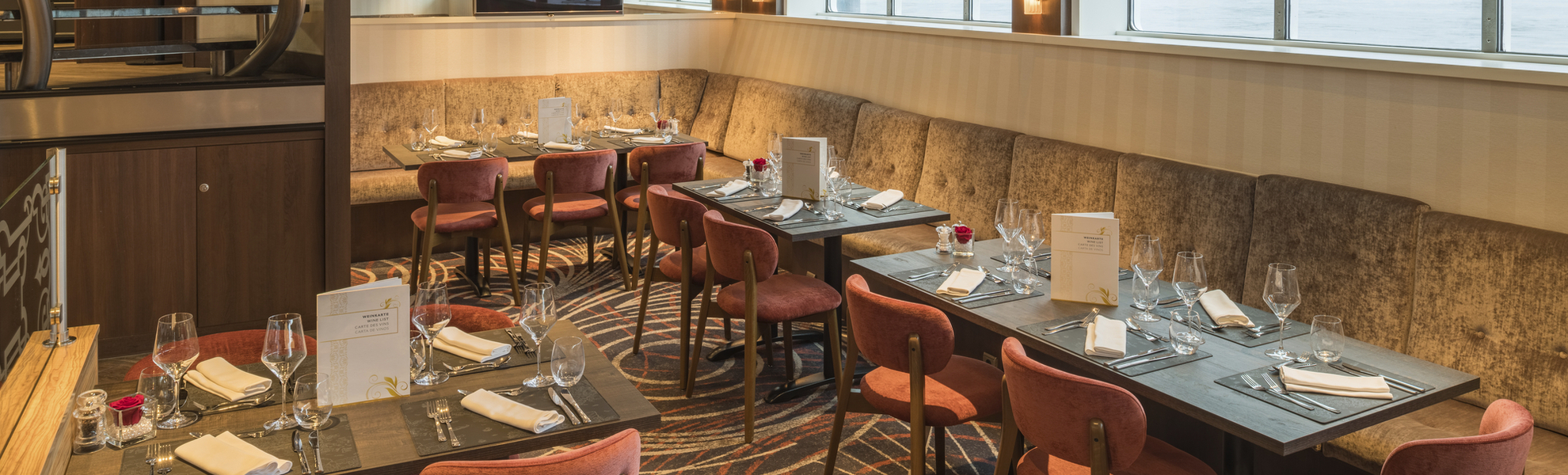 Restaurant Jungfrau mit Oberlichtfenstern