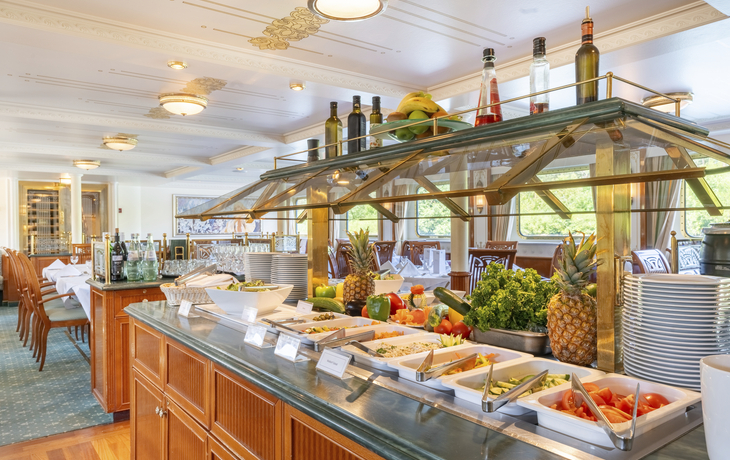 Buffet im Restaurant