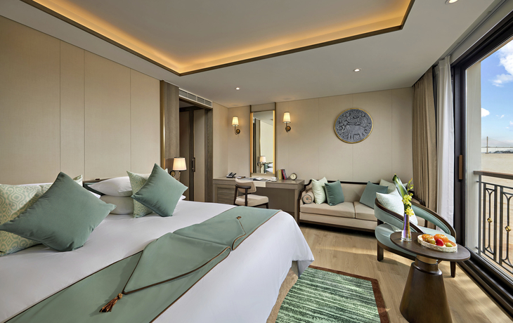 Suite Oberdeck (ca. 28 m2), franz. Balkon