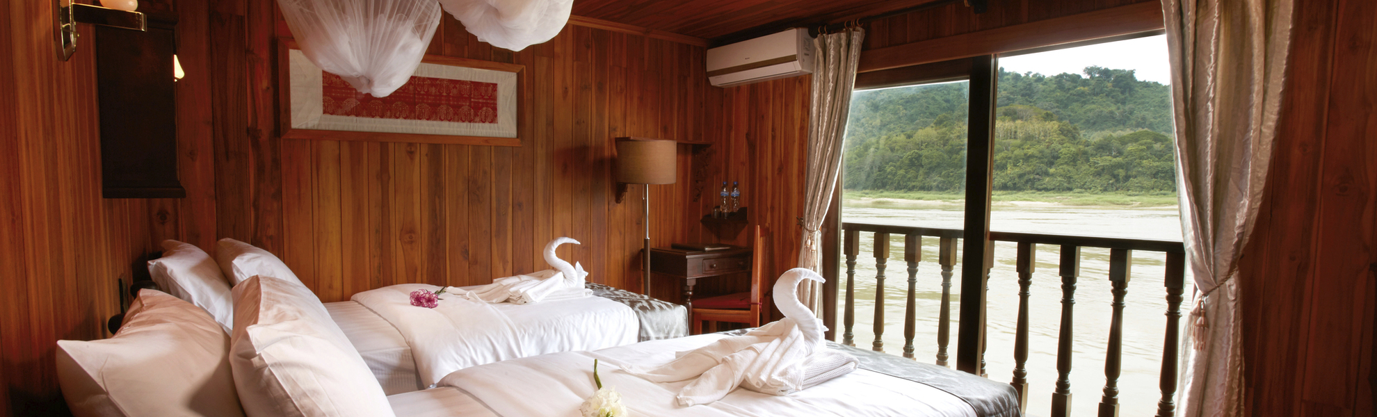 2-Bettkabine Deluxe (ca. 22 m²) mit Privatbalkon - © Ross Hillier