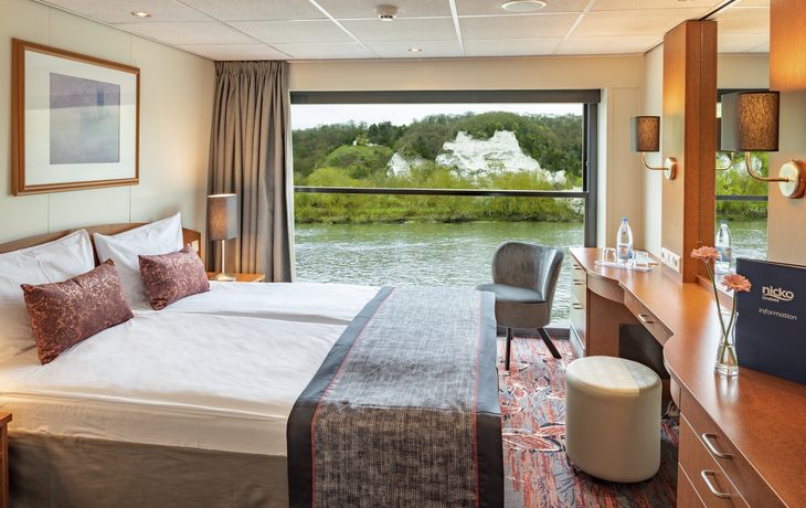 2-Bett Deluxe Oberdeck hinten, Infinity-Balkon - © 