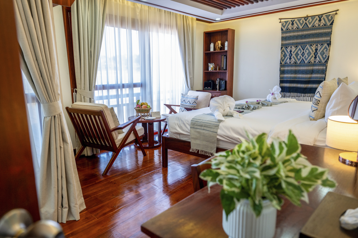 Deluxe-Kabine, Hauptdeck, Privatbalkon (ca. 21 m²) - © Sabine Meeßen / www.knipsbiene.de