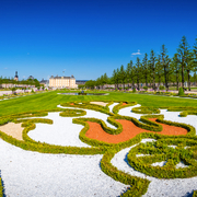 Schlosspark von Schloss Schwetzingen in Baden-Württemberg, Deutschland