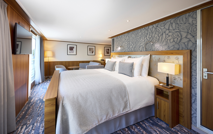 Master Suite Oberdeck (ca. 32 m²) - © Scylla AG