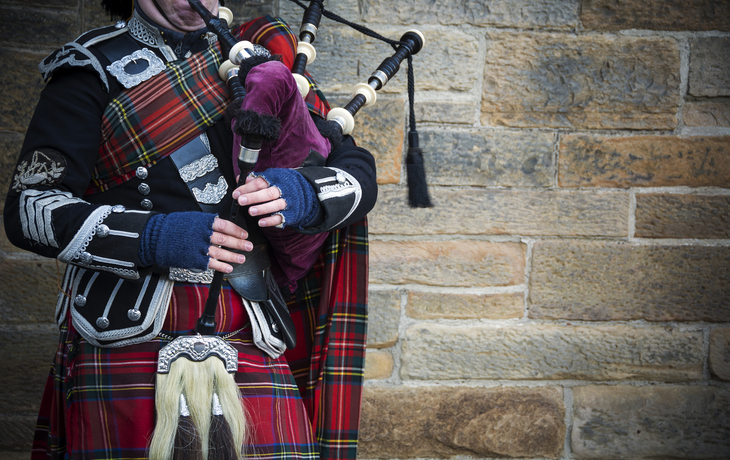 Dudelsackspieler in Edinburgh, Schottland - ©Lance Bellers - stock.adobe.com