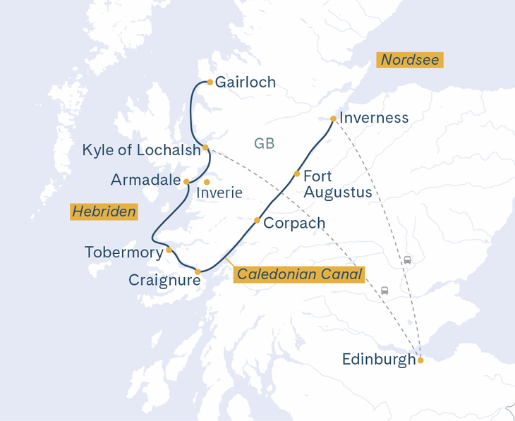 Lord of th Highlands Gartenreise