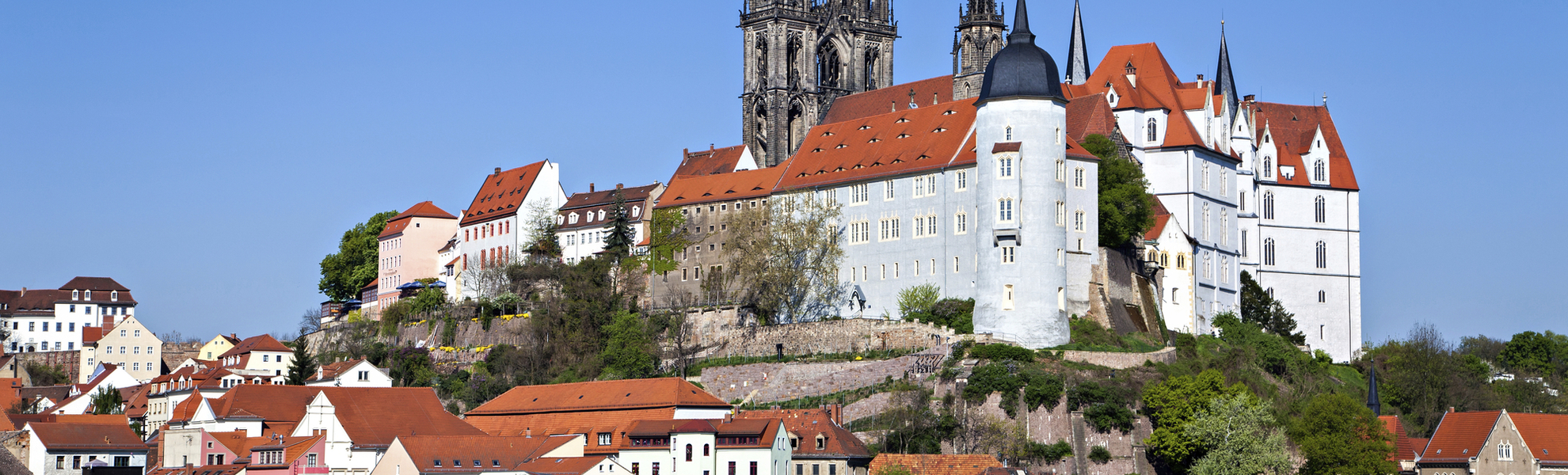 Altstadt und Schloss Albrechtsburg, Meissen - © shutterstock_280399232