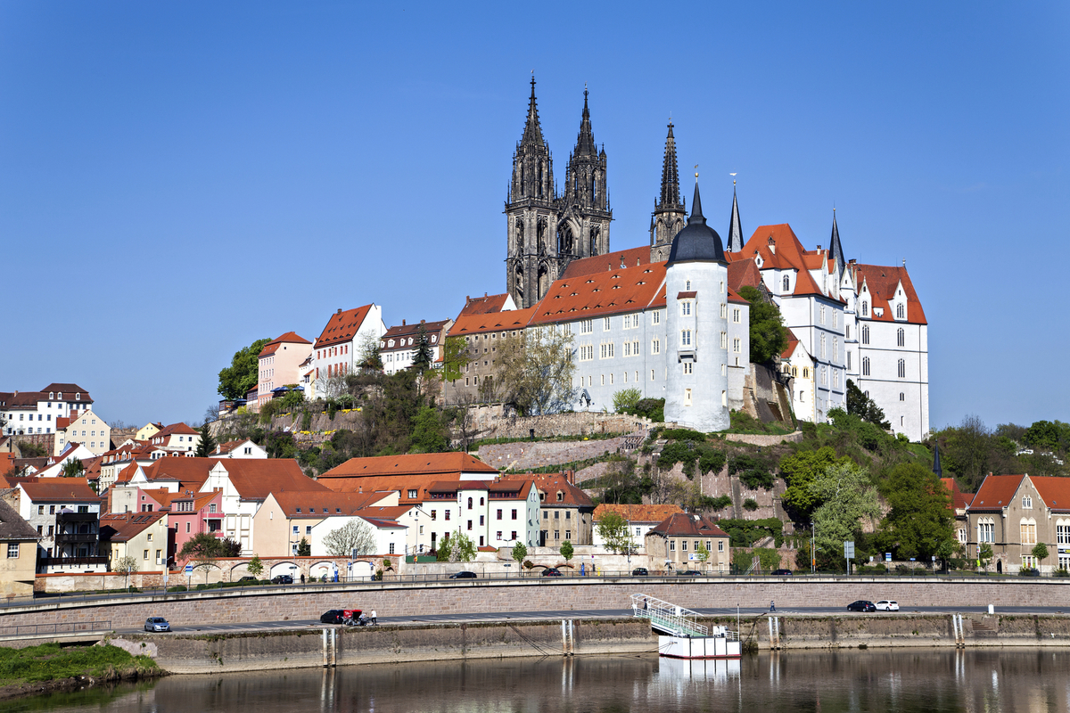 Altstadt und Schloss Albrechtsburg, Meissen - © shutterstock_280399232