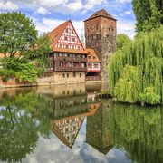 Weinstadel und Wasserturm, Nürnberg