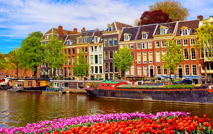 Amsterdam im Sommer - © Nikolay N. Antonov - stock.adobe.com