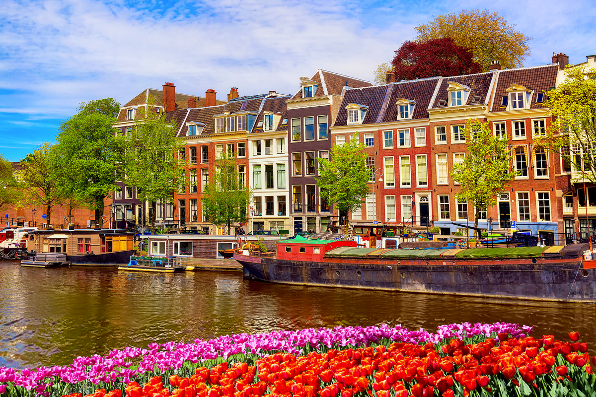 Amsterdam im Sommer - © Nikolay N. Antonov - stock.adobe.com