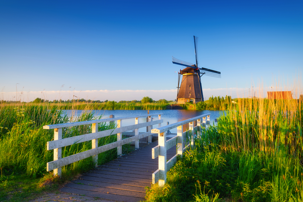 Nationalpark Kinderdijk in den Niederlanden - © biletskiyevgeniy.com - stock.adobe.com