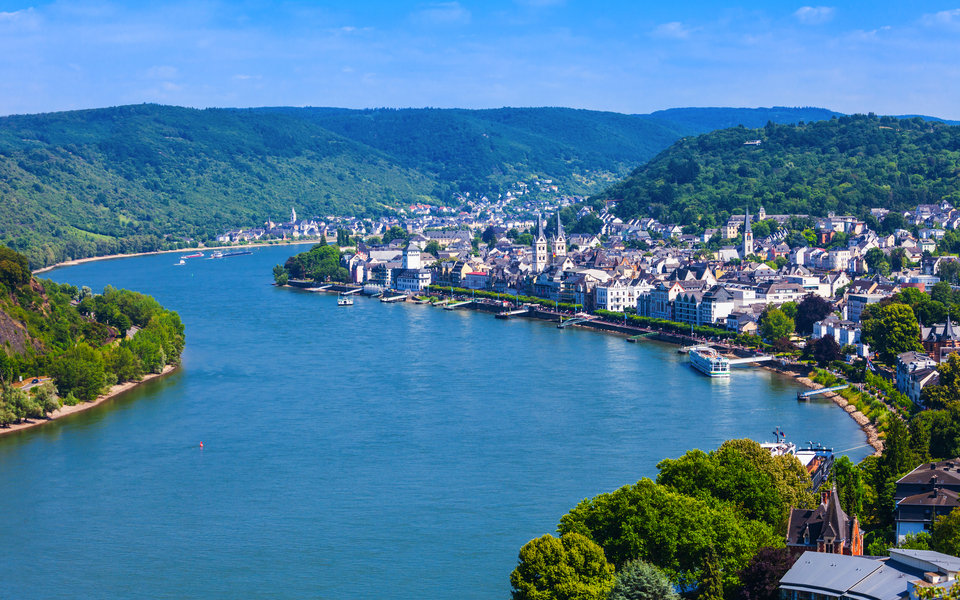 Luftaufnahme der Stadt Boppard, Deutschland - ©saiko3p - stock.adobe.com