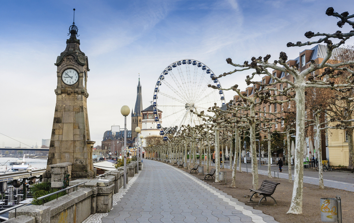 Düsseldorf im Winter - © yemets - stock.adobe.com