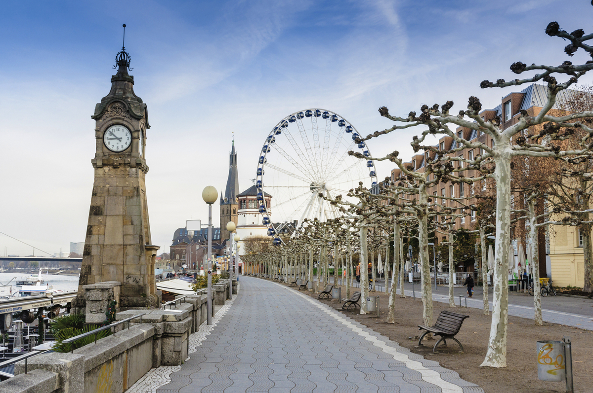 Düsseldorf im Winter - © yemets - stock.adobe.com
