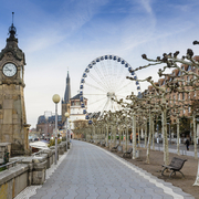 Düsseldorf im Winter