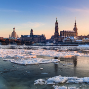 winterliches Dresden