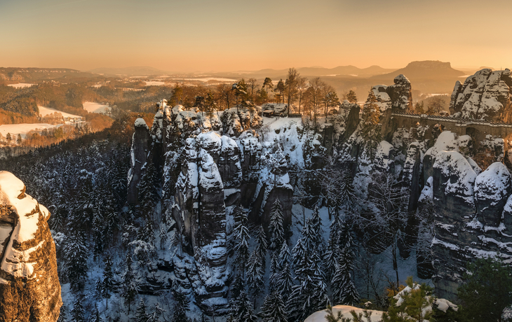 Bastei in der Sächsischen Schweiz - ©Tino - stock.adobe.com