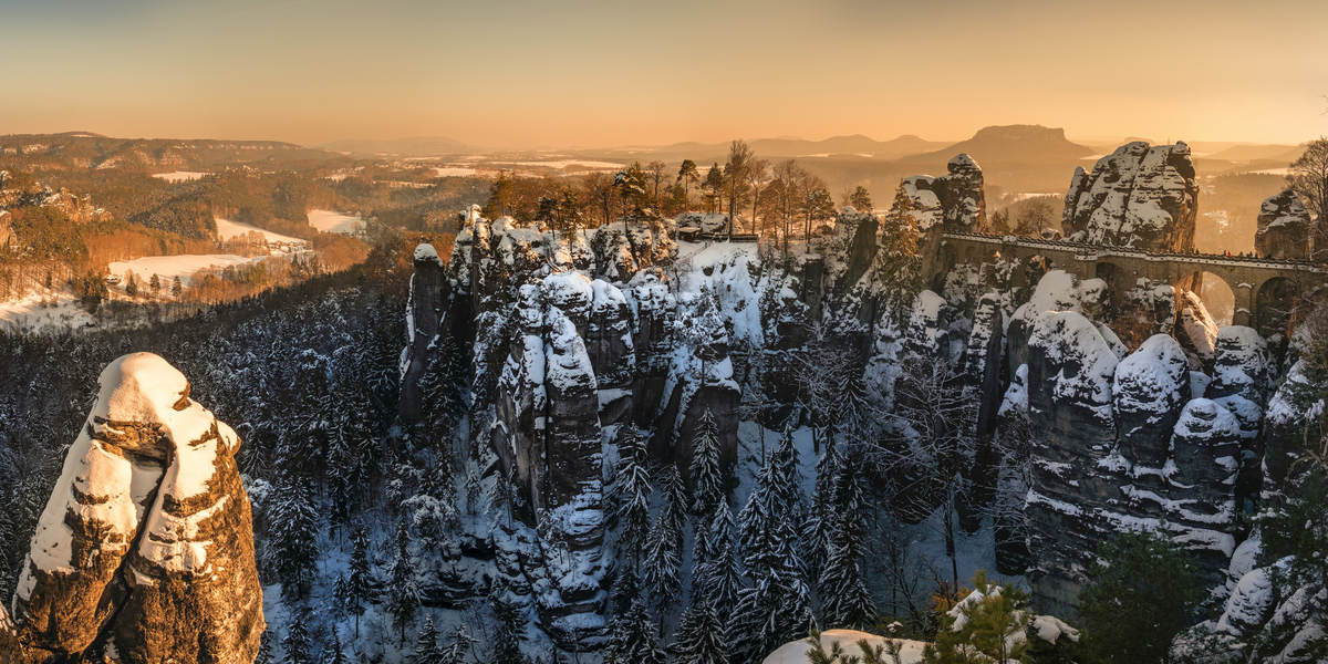 Bastei in der Sächsischen Schweiz - ©Tino - stock.adobe.com