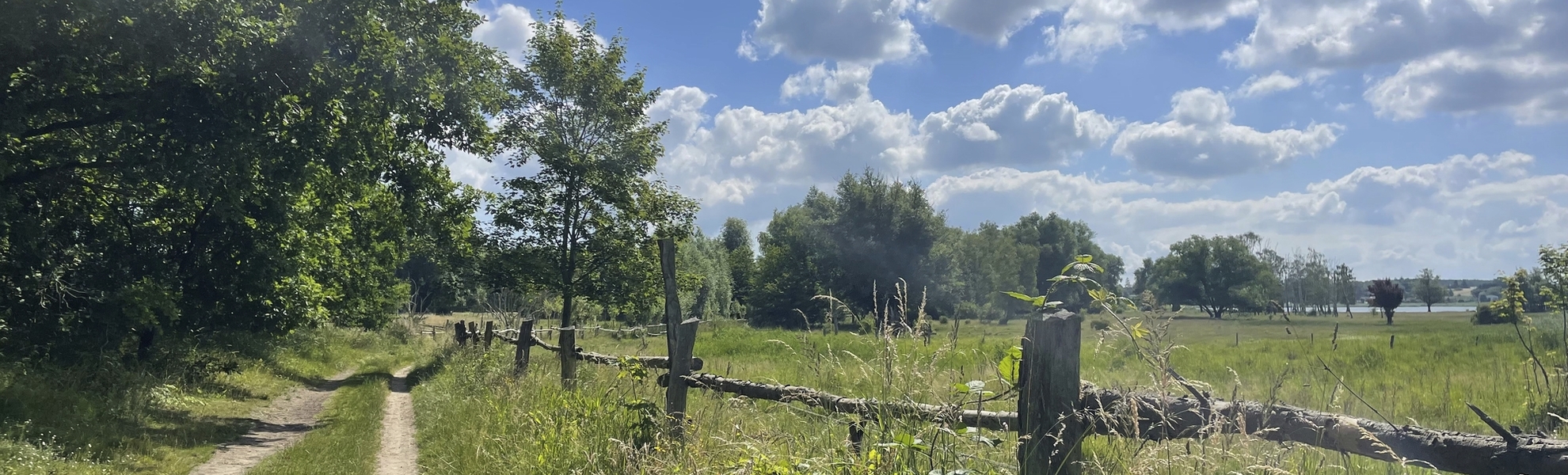 Wanderung bei Wolgast auf Usedom