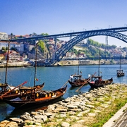 Brücke Dom Luis I in Porto