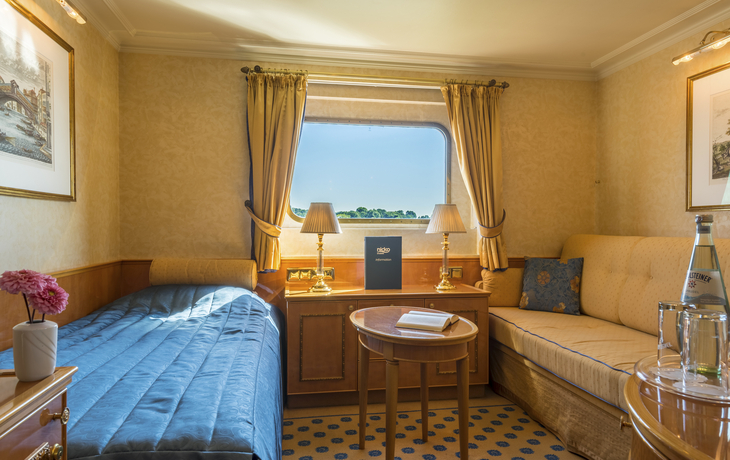 2-Bettkabine Hauptdeck hinten (ca. 12 m²)