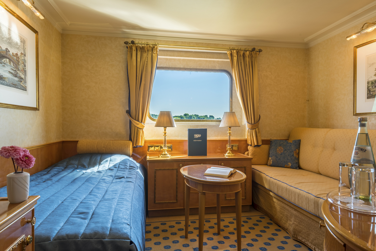 2-Bettkabine Hauptdeck (ca. 12 m²), getrennte Betten - © 