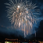 Rhein in Flammen bei Koblenz