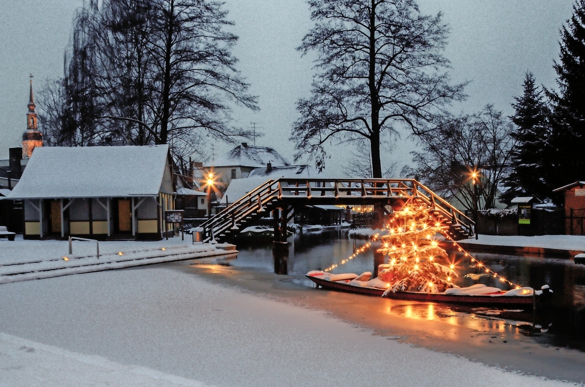 Weihnacht im Spreewald, Deutschland - © Bomenius - stock.adobe.com