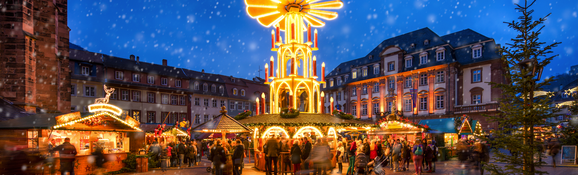 Weihnachtsmarkt in Heidelberg - © eyetronic - stock.adobe.com