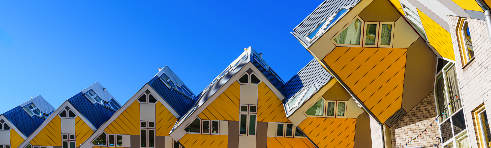 gelbe Würfelhäuser in Rotterdam - © Ilja - stock.adobe.com