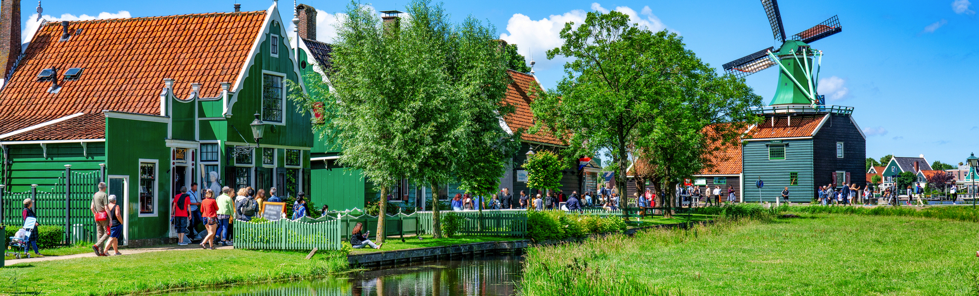 Windmühlenpark Zaanse Schans, Nordholland - © Comofoto - stock.adobe.com