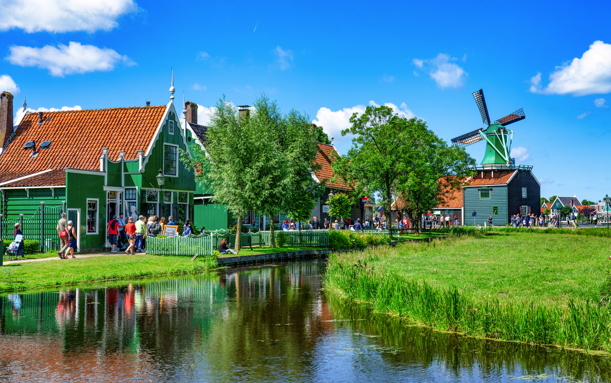 Windmühlenpark Zaanse Schans, Nordholland - © Comofoto - stock.adobe.com