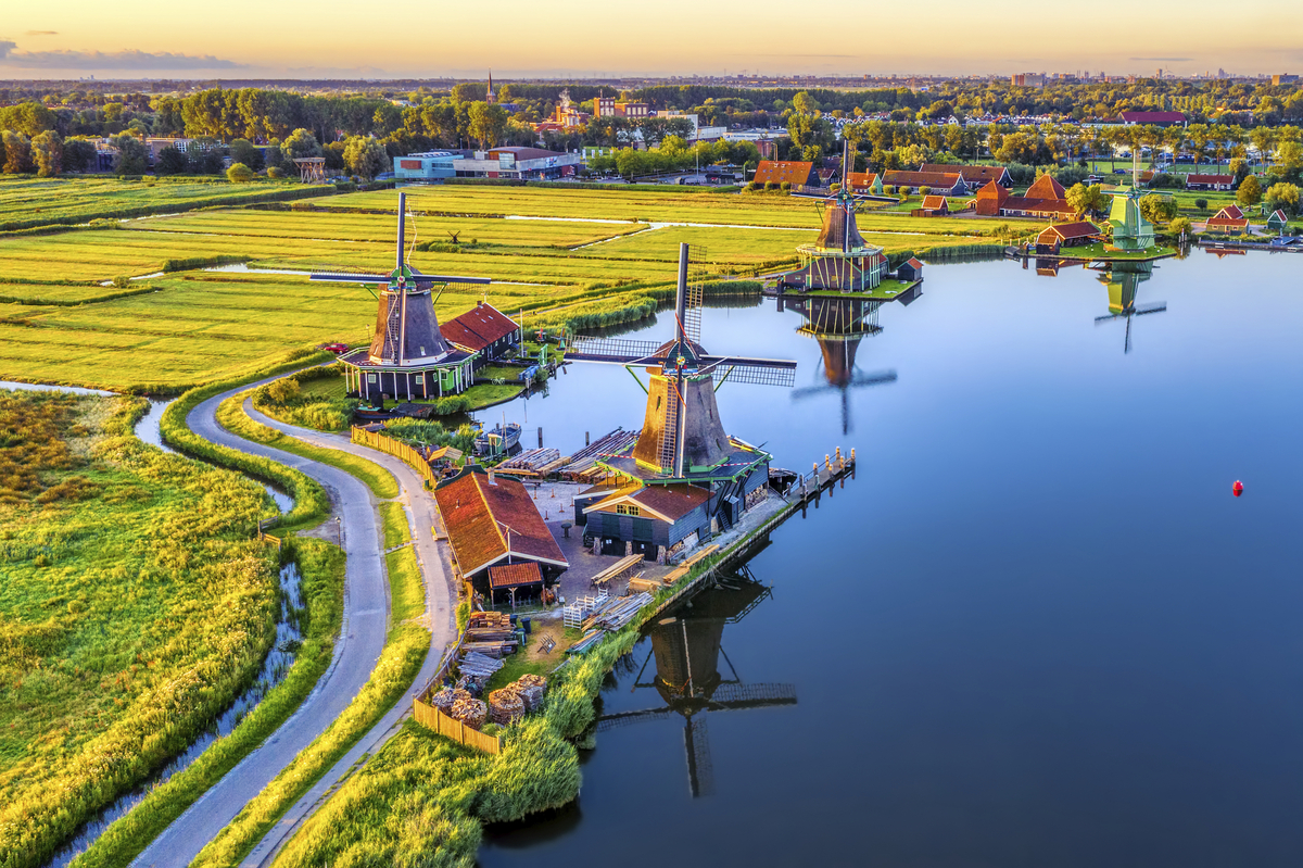 Windmühlenpark Zaanse Schans - © Getty Images/iStockphoto