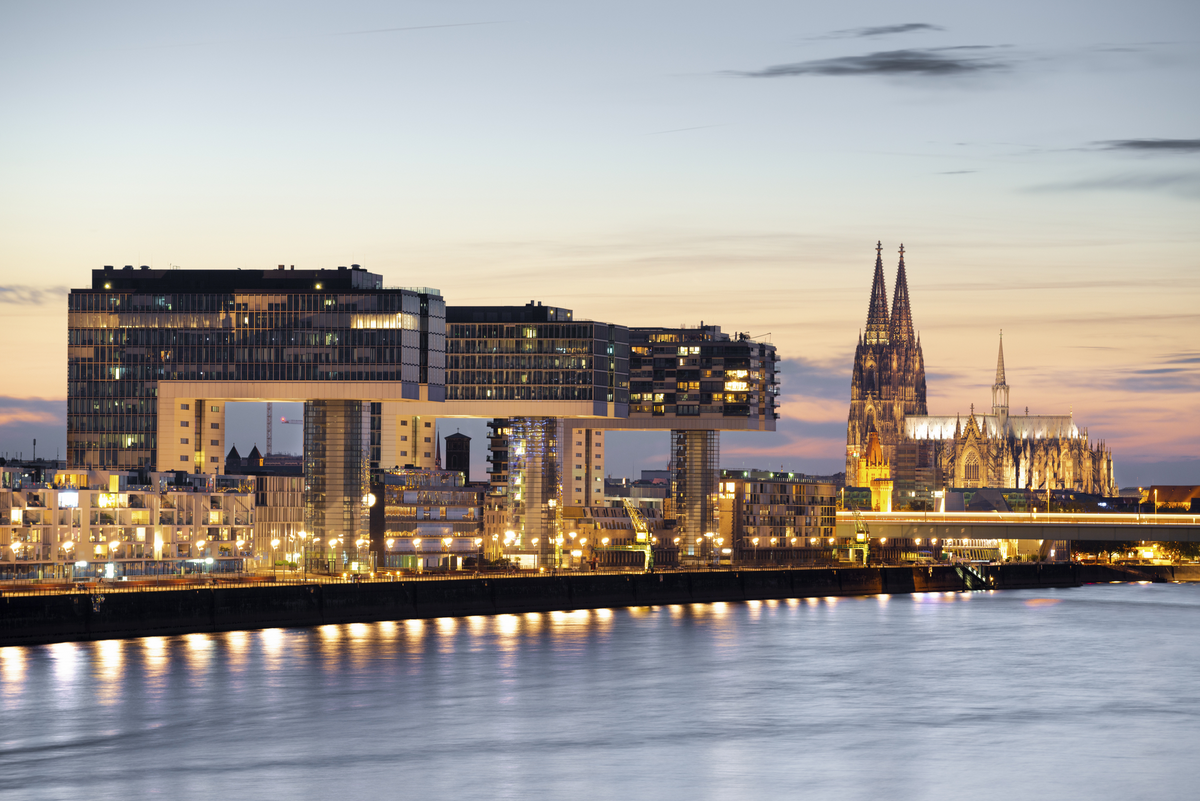Kranhäuser am Rhein, Köln - © Francesco Carovillano