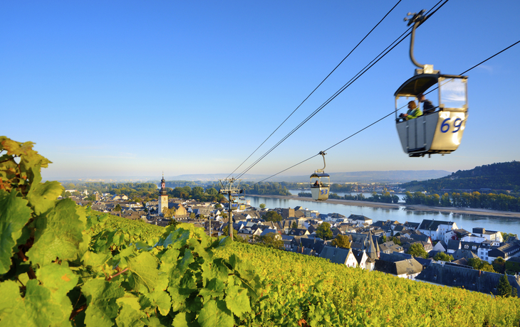 Gondelfahrt in Rüdesheim am Rhein - © FRANCESCO CAROVILLANO
