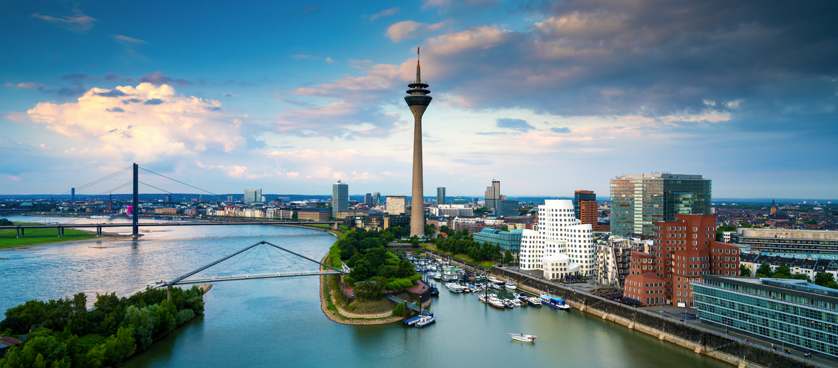Panorama von Düsseldorf  - ©engel.ac - stock.adobe.com