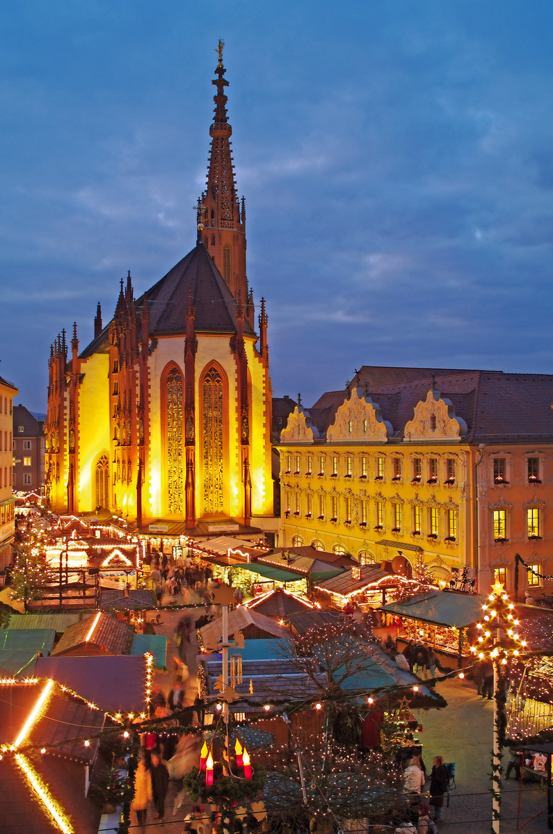 weihnachtliches Würzburg - ©Congress-Tourismus-Würzburg, Fotograf: A. Bestle