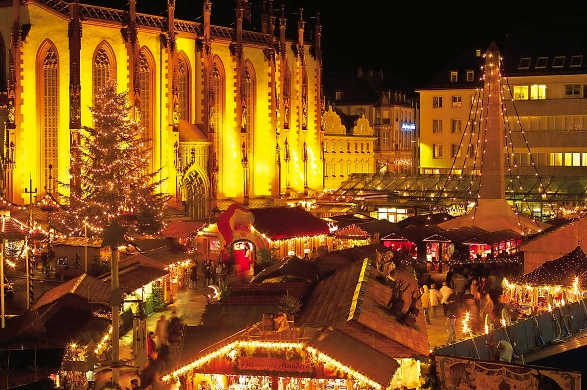 Weihnachtsmarkt in Würzburg - © Congress-Tourismus-Würzburg, Andreas Bestle