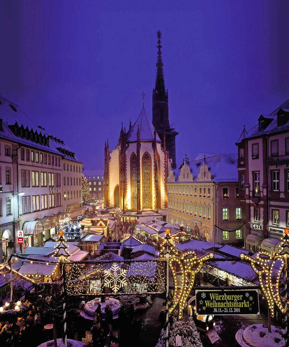 Weihnachtsmarkt in Würzburg - © Congress-Tourismus-Würzburg, Andreas Bestle