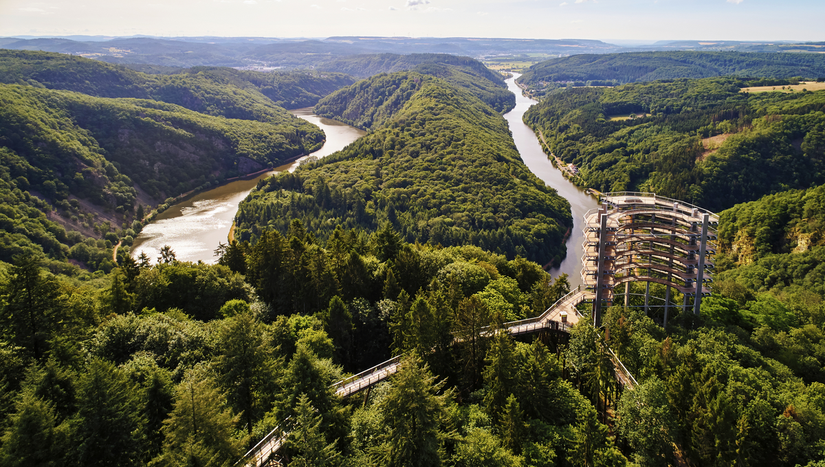Saarschleife, Baumwipfelpfad - © vonwegener.de;Vertrag DZT