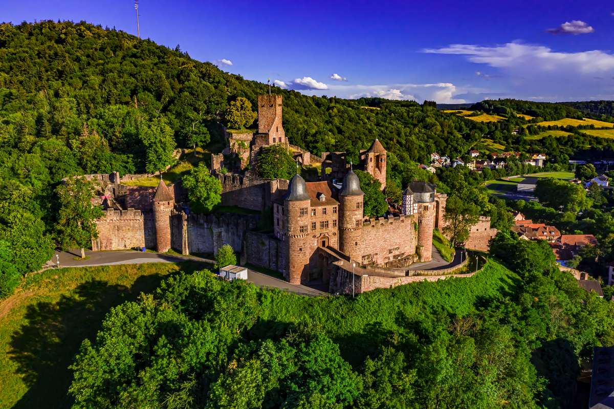 Wertheim aus der Luft - © Roman - stock.adobe.com
