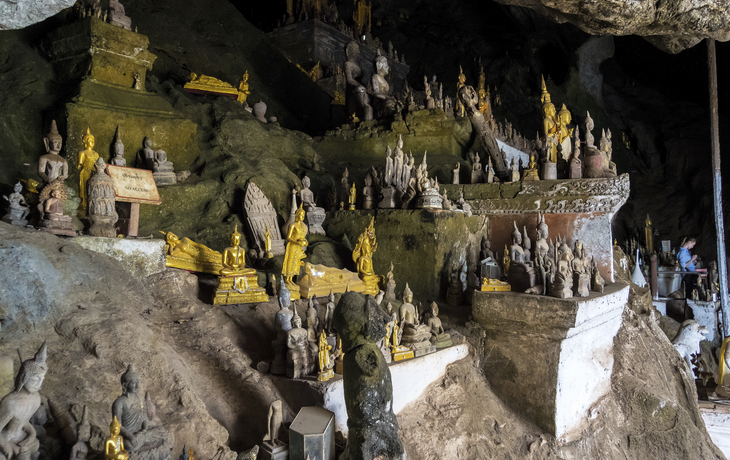 Pak Ou Höhlen, Luang Prabang - © rudiernst - stock.adobe.com