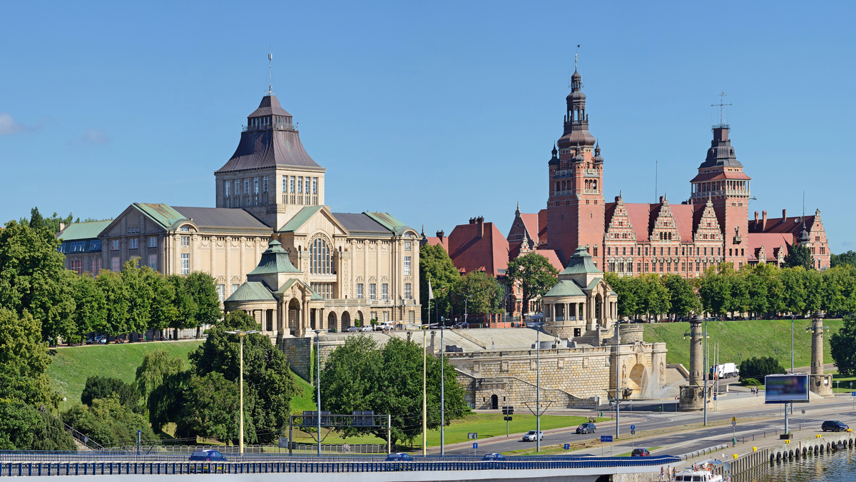 Hakenterrasse und Nationalmuseum in Stettin, Polen - ©whitelook - stock.adobe.com